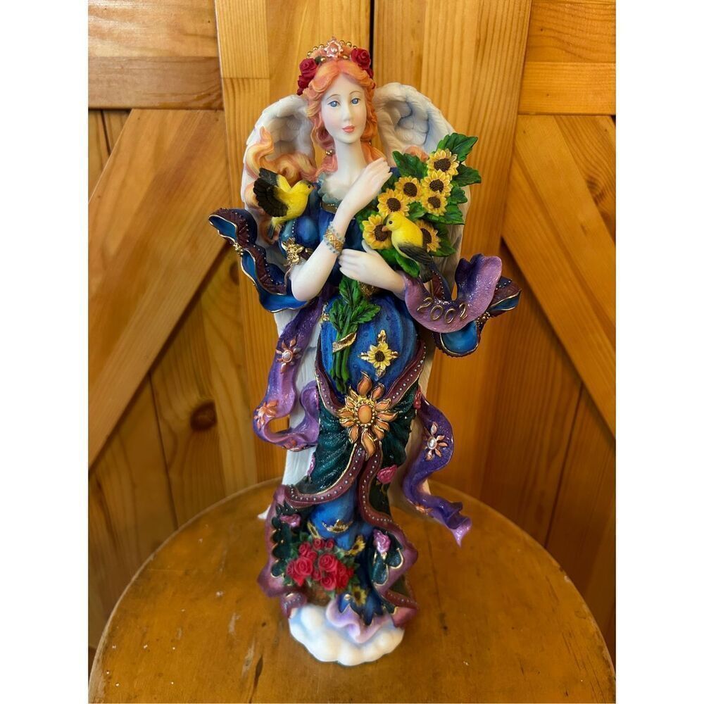 Lenox 2002 Pencil Angel of Glory, Jennifer Sunflowers (8538)